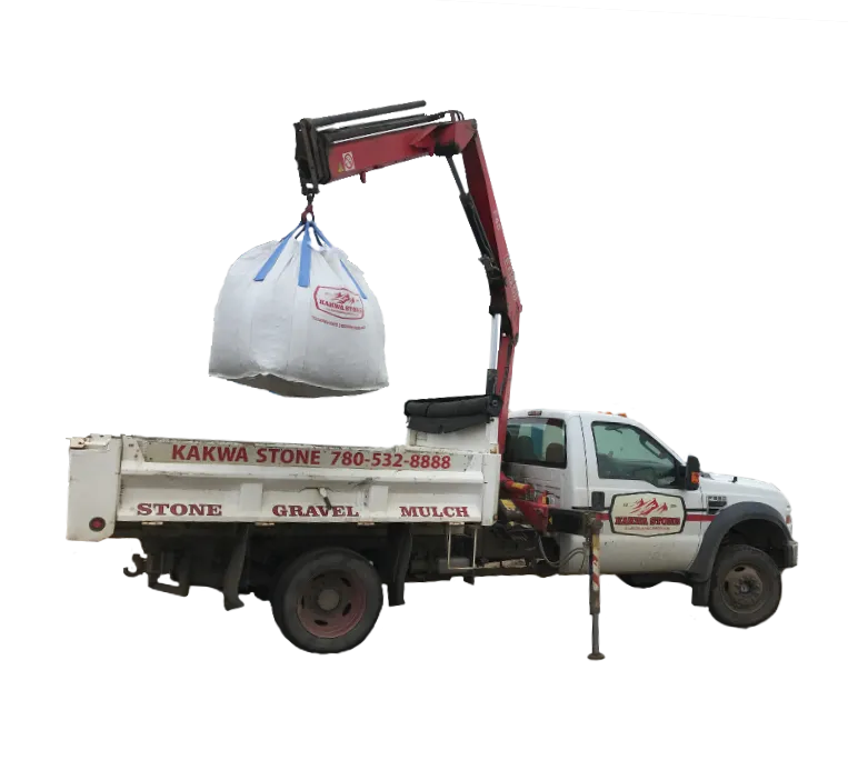 picker truck bulk bag delivery
